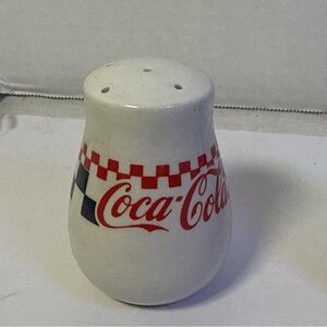 Coca-Cola Red and Black Checkered Shaker